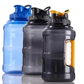 1,5 Л 2,5 Л Спортна Бутилка С Широко Гърло и Спортна Бутилка За Пиене на Вода Спортна Голям Капацитет Космическа Бутилка За Пиене на Вода, Без BPA Изображение 1