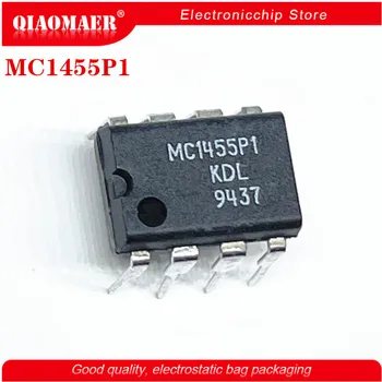 10 Бр./ЛОТ MC1455P1 DIP8 MC1455 1455P DIP Интегрална схема