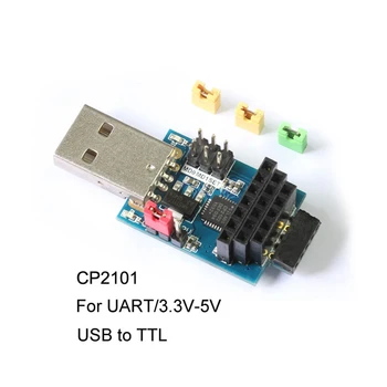 2,4 Ghz процесор 433 Mhz Безжичен Модул за Сериен порт CP2102 USB за последователен Преобразувател TTL Модул Четки Дължи Такса Адаптер USB