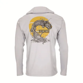 Frenesi Tech Hoody Риболовна Облекло Облекло За Мъже Окачена Hoody С Дълъг Ръкав С Защита От Uv Дишащи Върховете На Рибарски Ризи Camisa Изображение 1