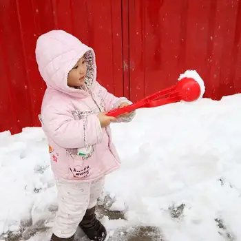 Голям Детски Топката Производител На Снежна Топка Борбата Клип На Снежната Топка Спортна Играчка Забавен Артефакт Клип На Снежната Топка Открит Пясъчен Битка