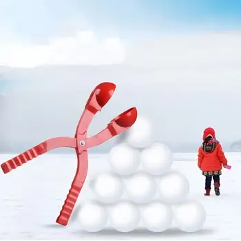 Голям Детски Топката Производител На Снежна Топка Борбата Клип На Снежната Топка Спортна Играчка Забавен Артефакт Клип На Снежната Топка Открит Пясъчен Битка Изображение 5