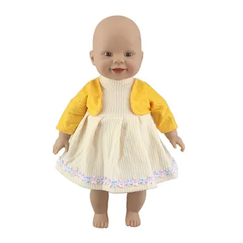 Нова Рокля Дрехи За 36 см Reborn Baby Doll, 14 Инча Детски Кукли Дрехи на Децата най-Добрият Подарък За Рожден Ден Изображение 2