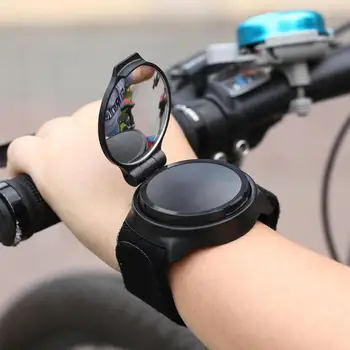 Ново Кормило Огледало Кормило Огледало за Обратно виждане Колоездене Завъртане На 360 градуса МТБ Дръжка от Каучук За Велосипед за Обратно виждане Аксесоари За Велосипеди за Обратно виждане