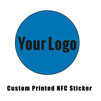 Обичай, отпечатани на етикета стикер NTAG213 13,56 Mhz 14443A протокол NFC Форум Тип 2 Етикет