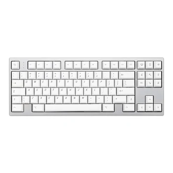 Профил GKS Cherry Old Apple Шрифт Боядисват Sub Keycap Набор от PBT за клавиатура gh60 poker 87 tkl 104 ansi xd64 bm60 xd68 xd84 xd96 MAC