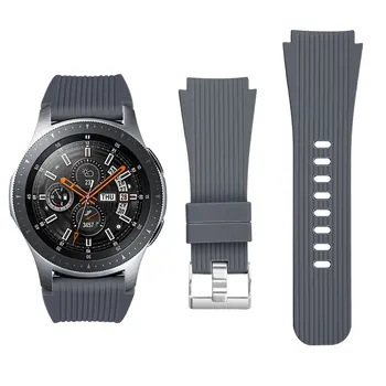 Силиконов Ремък За Samsung Galaxy Watch 3 45 мм Smartwatch Официални Каишки За Часовници и Аксесоари За Galaxy Watch 46 мм Gear S3 22 мм