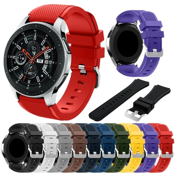 Спортен силиконов ремък За Samsung Galaxy Watch 46 мм Гривна Каишка за Amazfit GTR 47 мм и каишка за Huami Amazfit Stratos 2